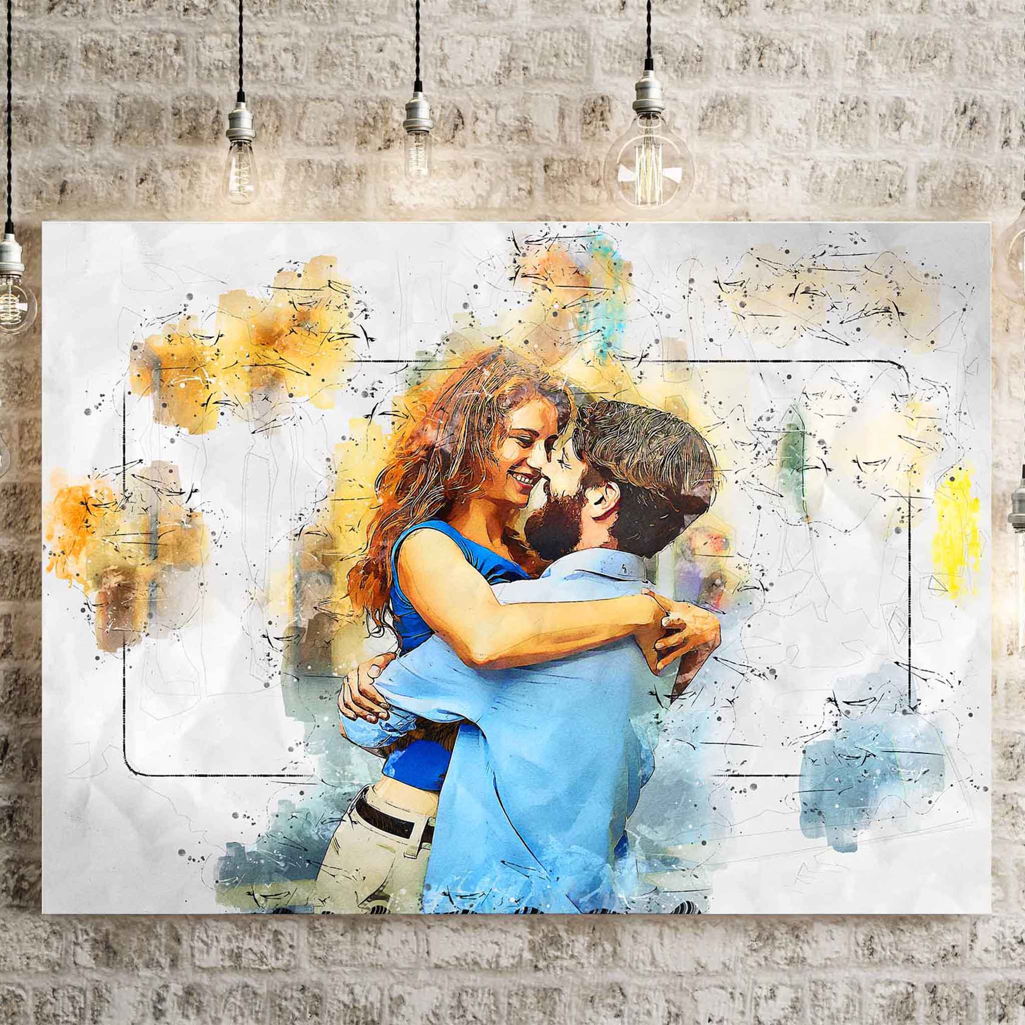 Pen and Watercolor Prints | Customly Gifts