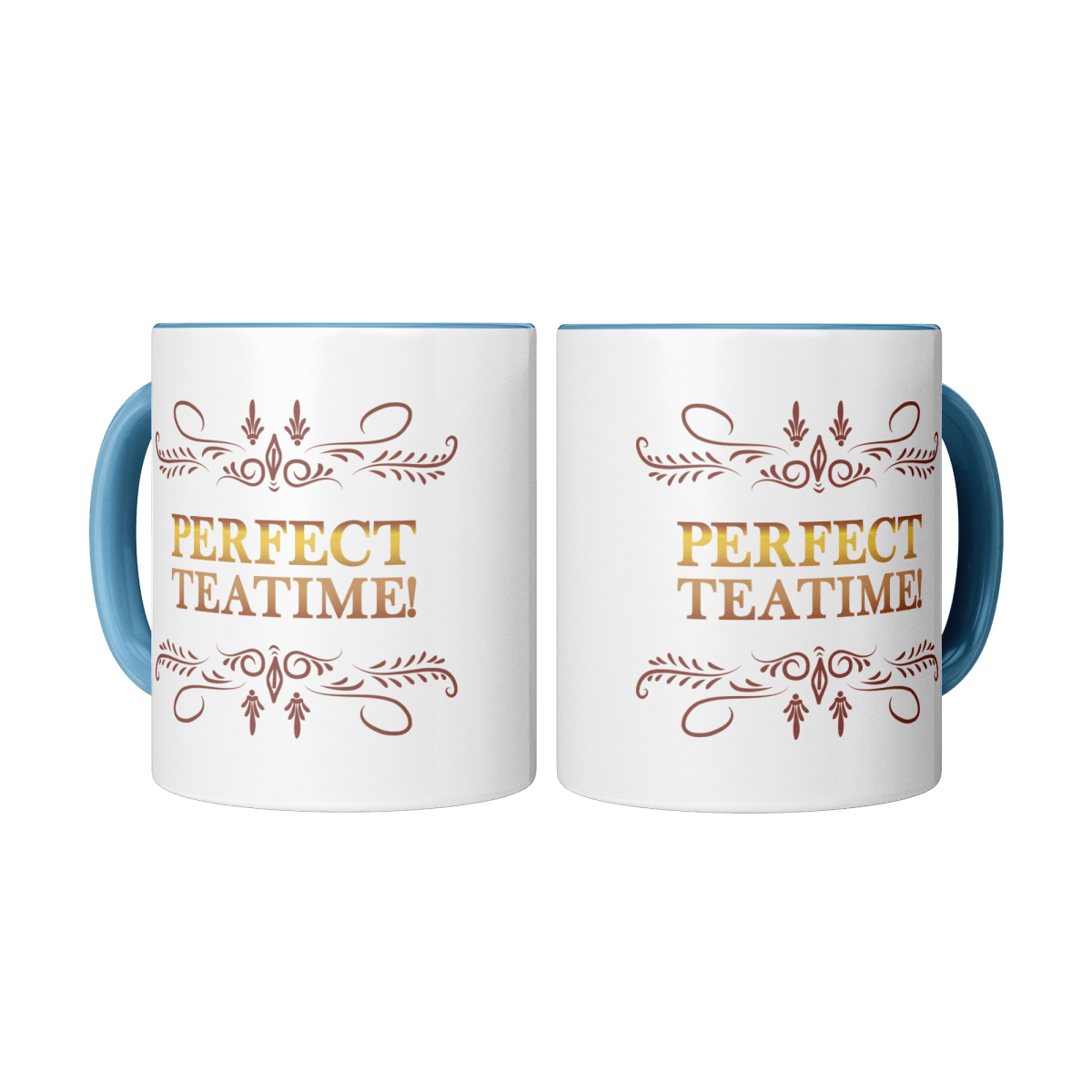 Perfect Teatime 11oz Light Blue MugCustomly Gifts