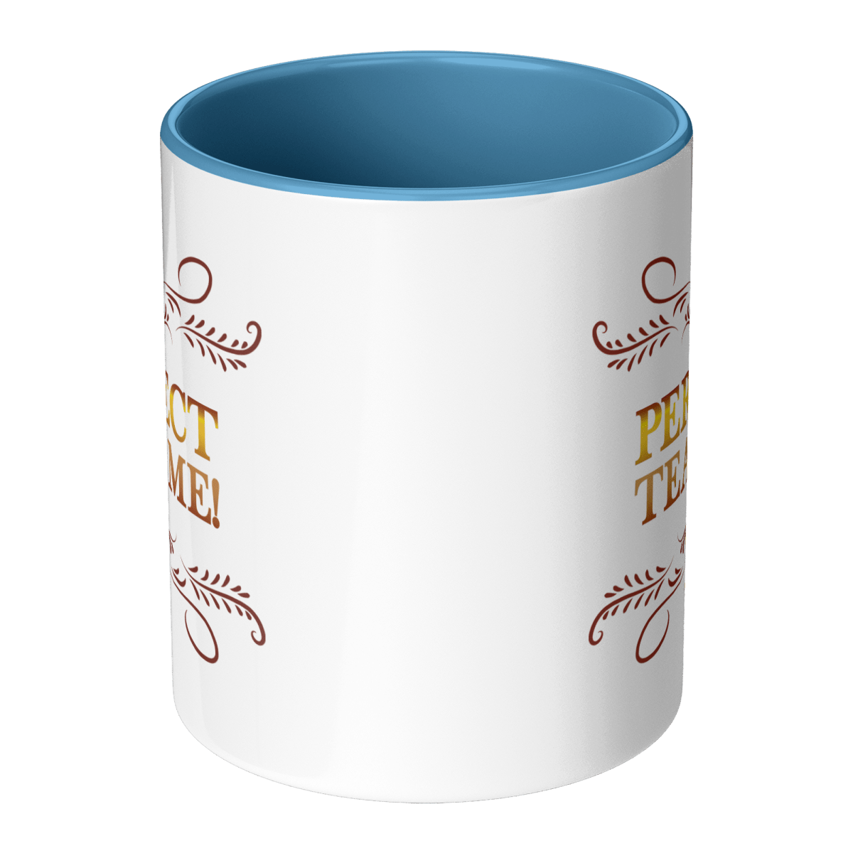 Perfect Teatime 11oz Light Blue MugCustomly Gifts