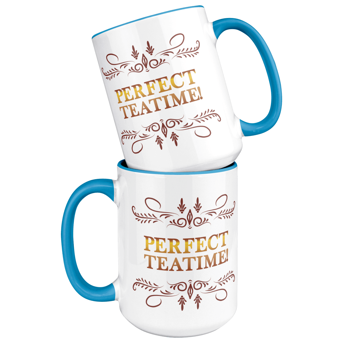 Perfect Teatime 15oz Light Blue MugCustomly Gifts