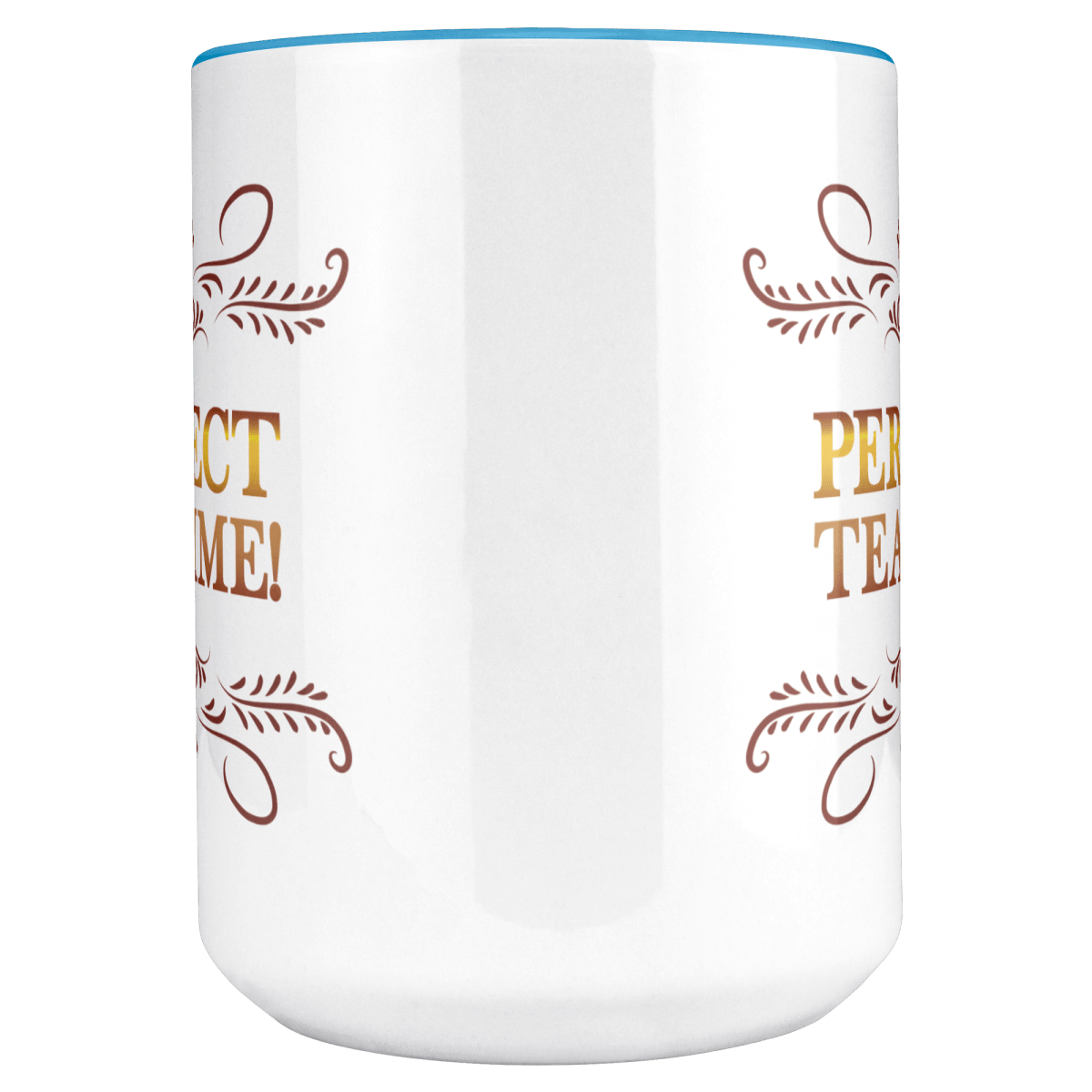Perfect Teatime 15oz Light Blue MugCustomly Gifts