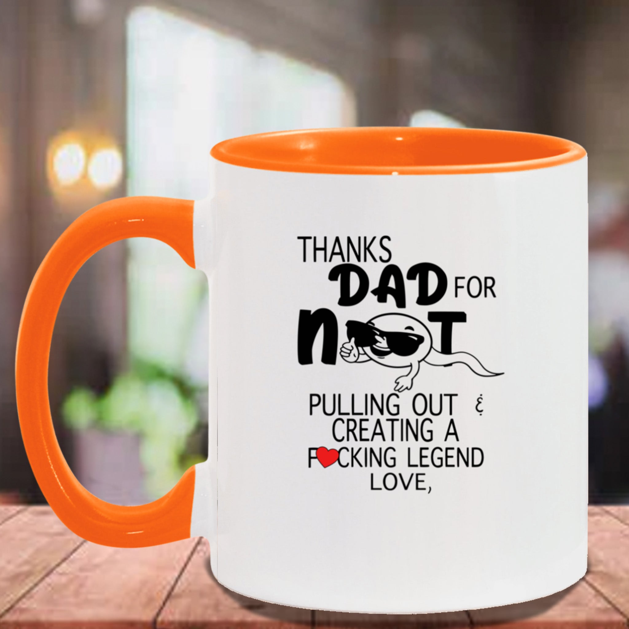 Thanks Dad For Not Pulling Out Personalized Coffee MugCustomly Gifts