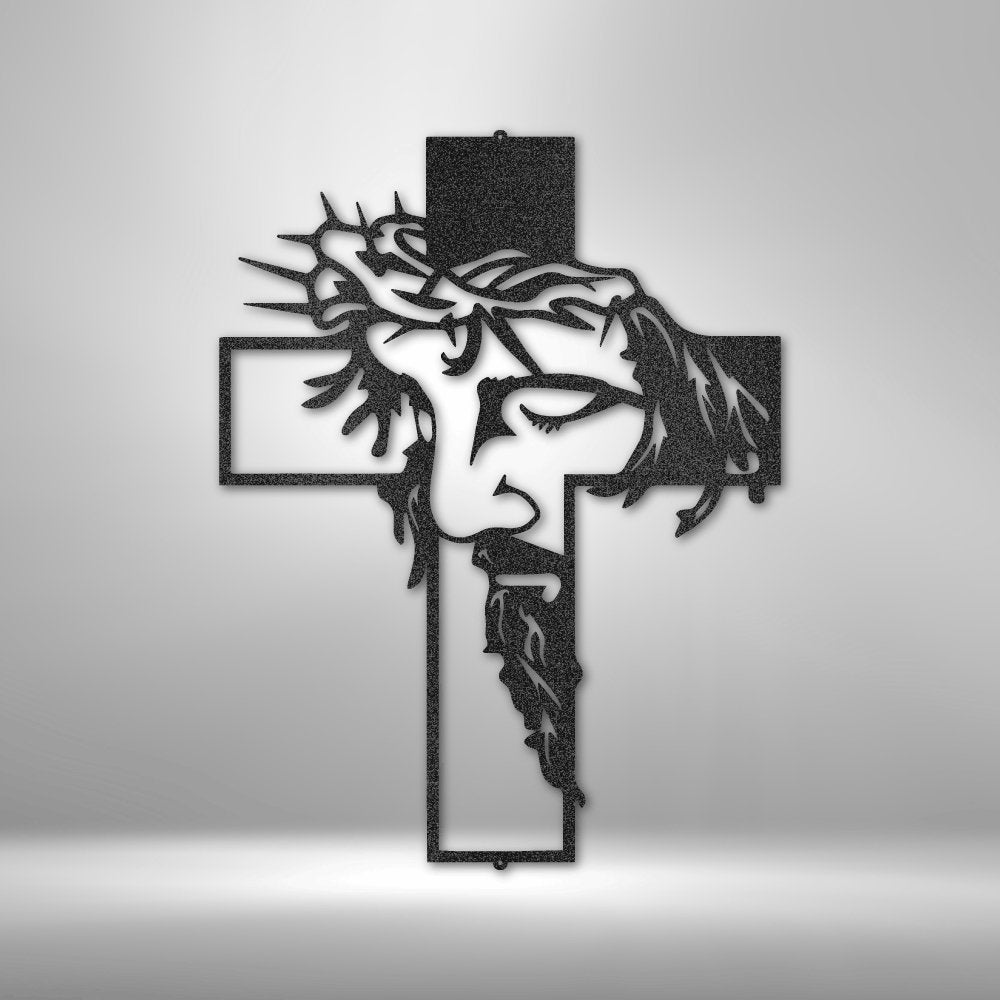 Christ Cross - Steel SignCustomly Gifts