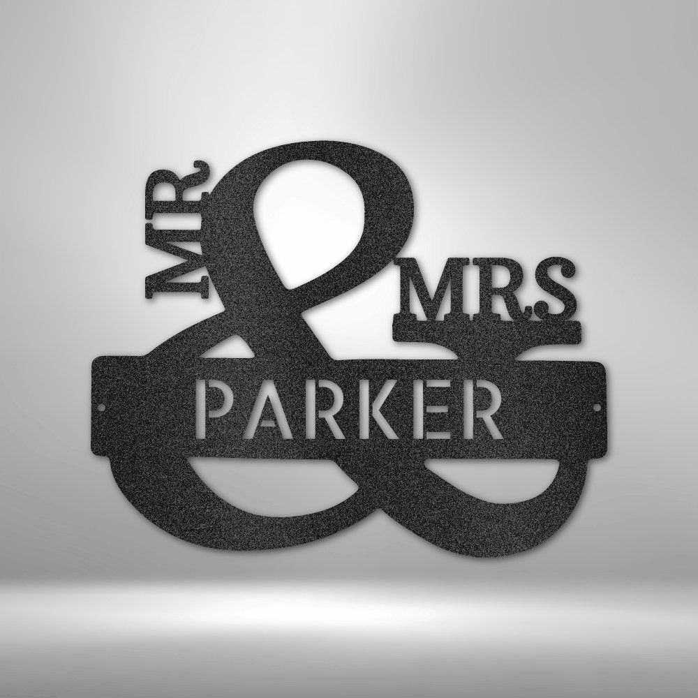 Couples Personalized - Steel SignCustomly Gifts