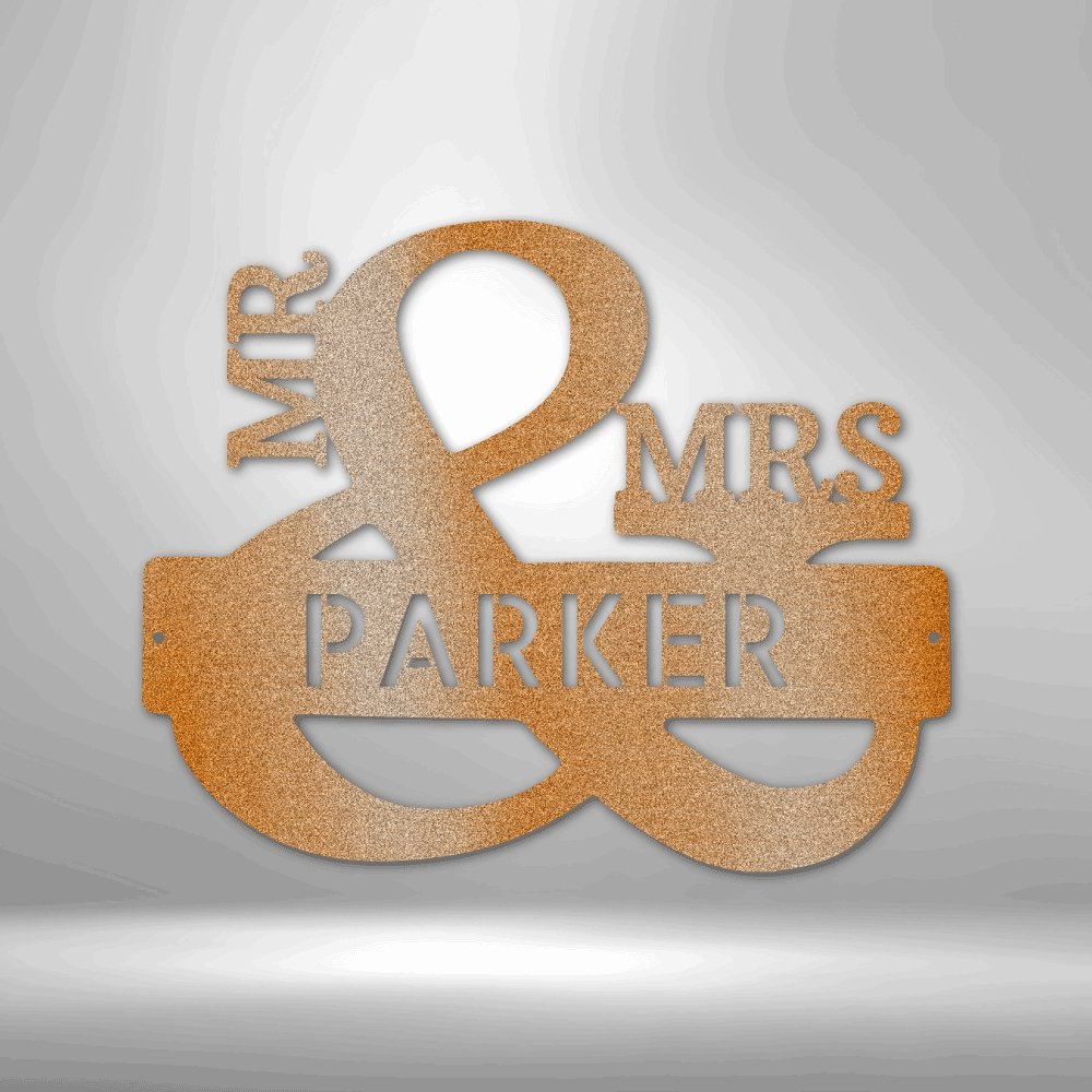 Couples Personalized - Steel SignCustomly Gifts