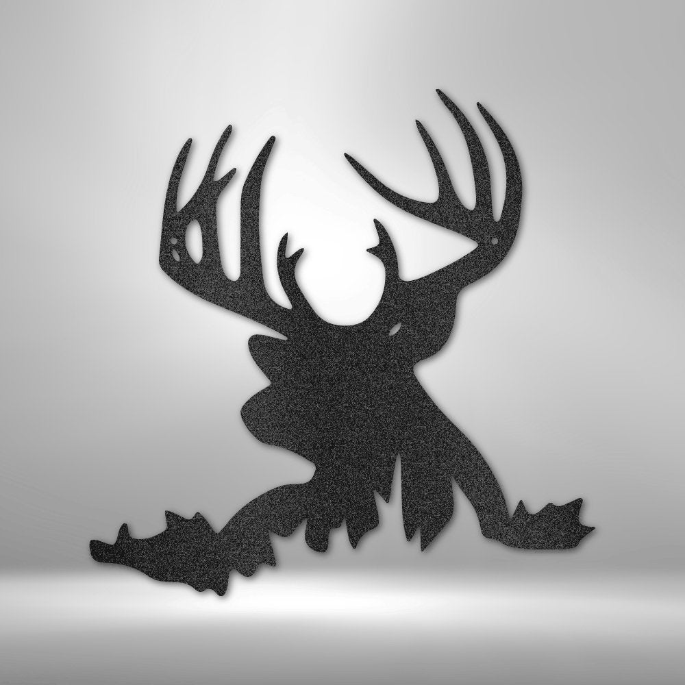 Deer Head - Steel SignCustomly Gifts