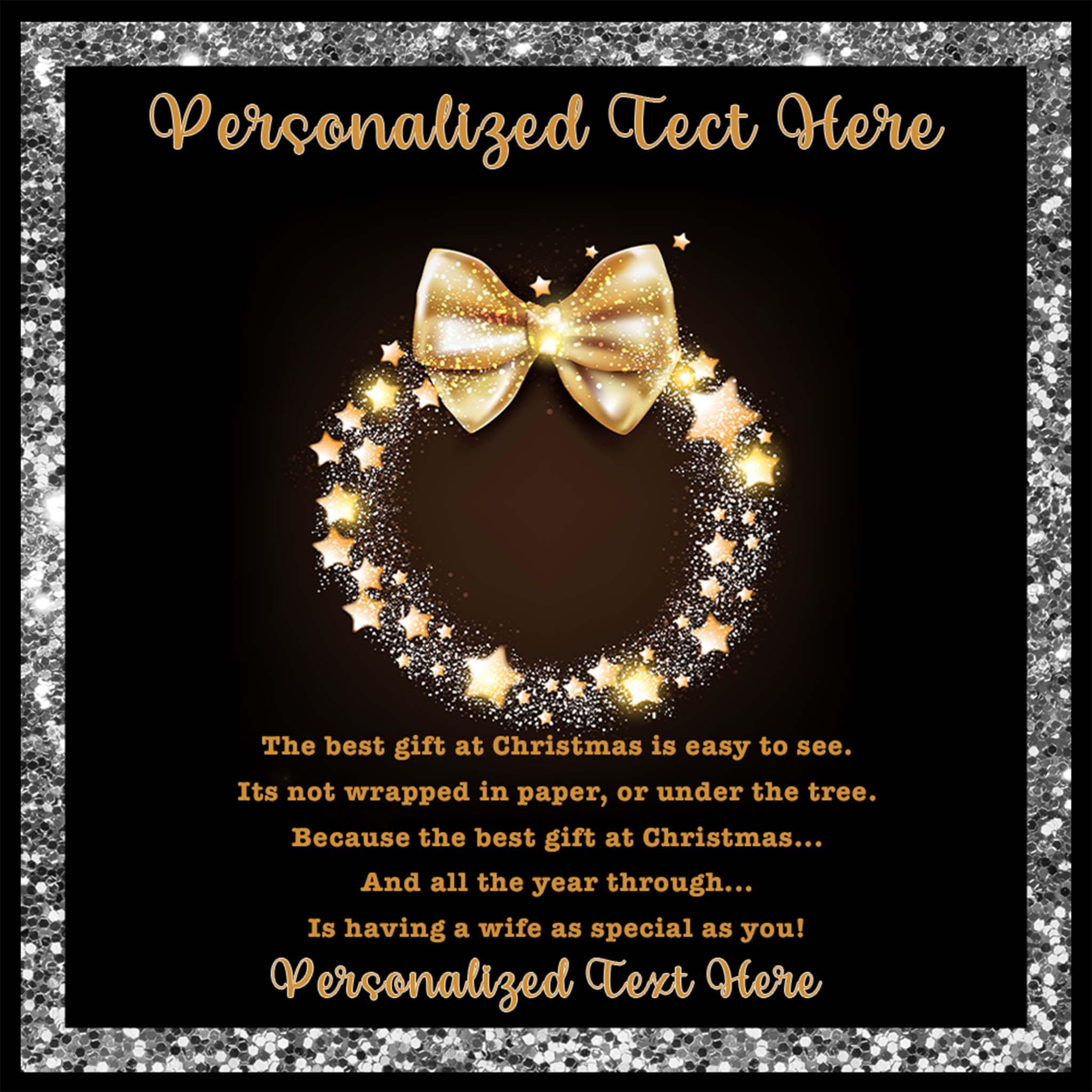 Everlasting Love Necklace Wife Best Gift At Christmas Personalized Insert CardCustomly Gifts