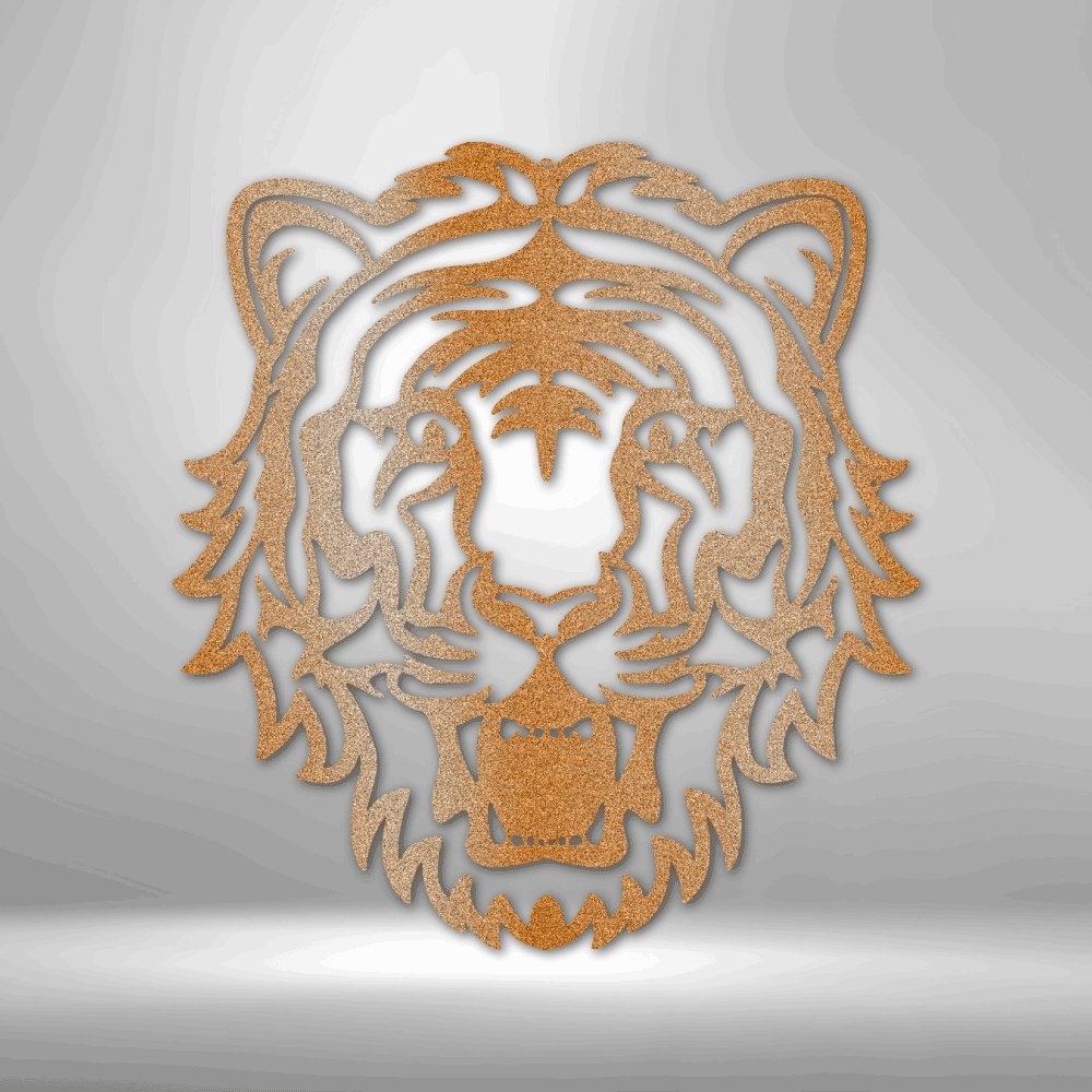 Eye of the Tiger - Metal SignCustomly Gifts