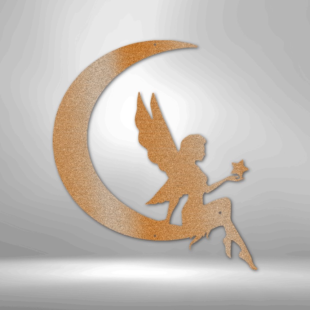 Fairy Moon - Steel SignCustomly Gifts