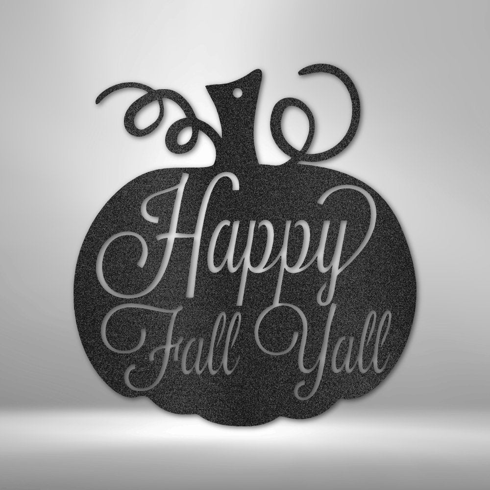 Fall Pumpkin - Steel SignCustomly Gifts