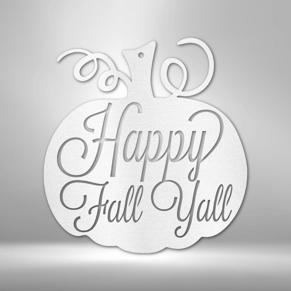 Fall Pumpkin - Steel SignCustomly Gifts