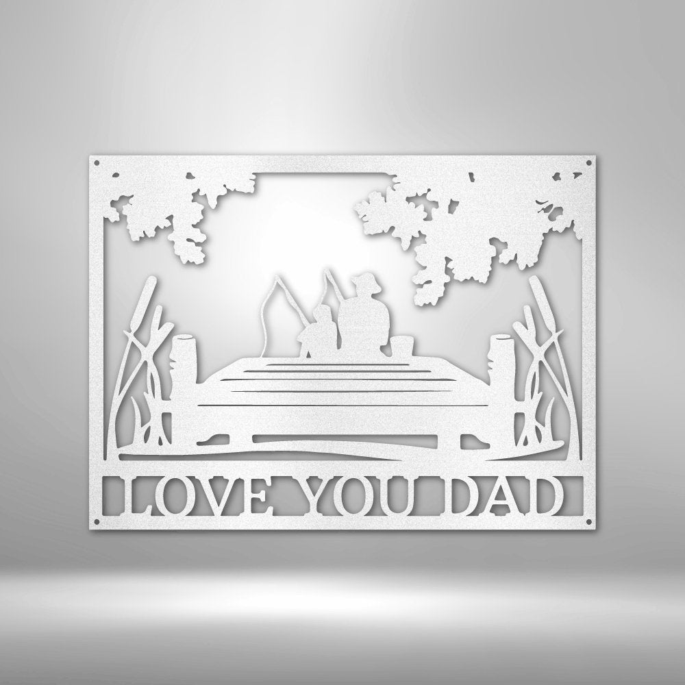 Fishing Buddies Personalized Steel SignCustomly Gifts
