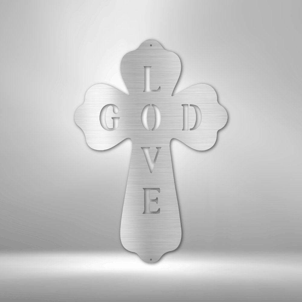 God Love - Steel SignCustomly Gifts