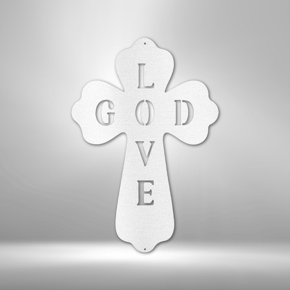 God Love - Steel SignCustomly Gifts
