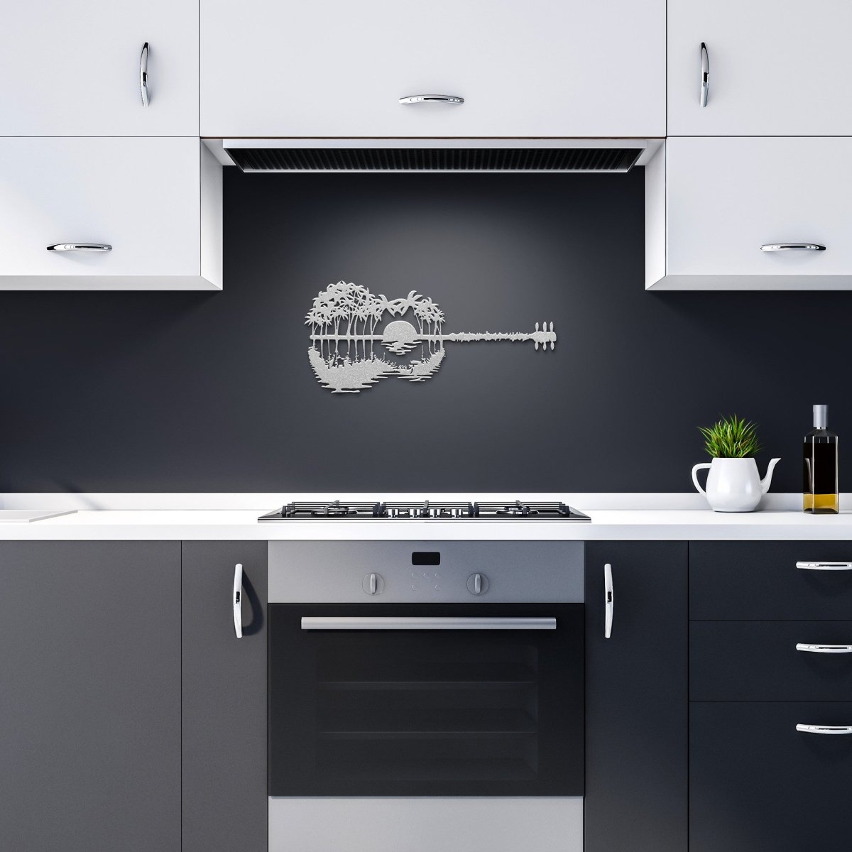 Guitar Paradise Steel Metal Sign Wall ArtCustomly Gifts