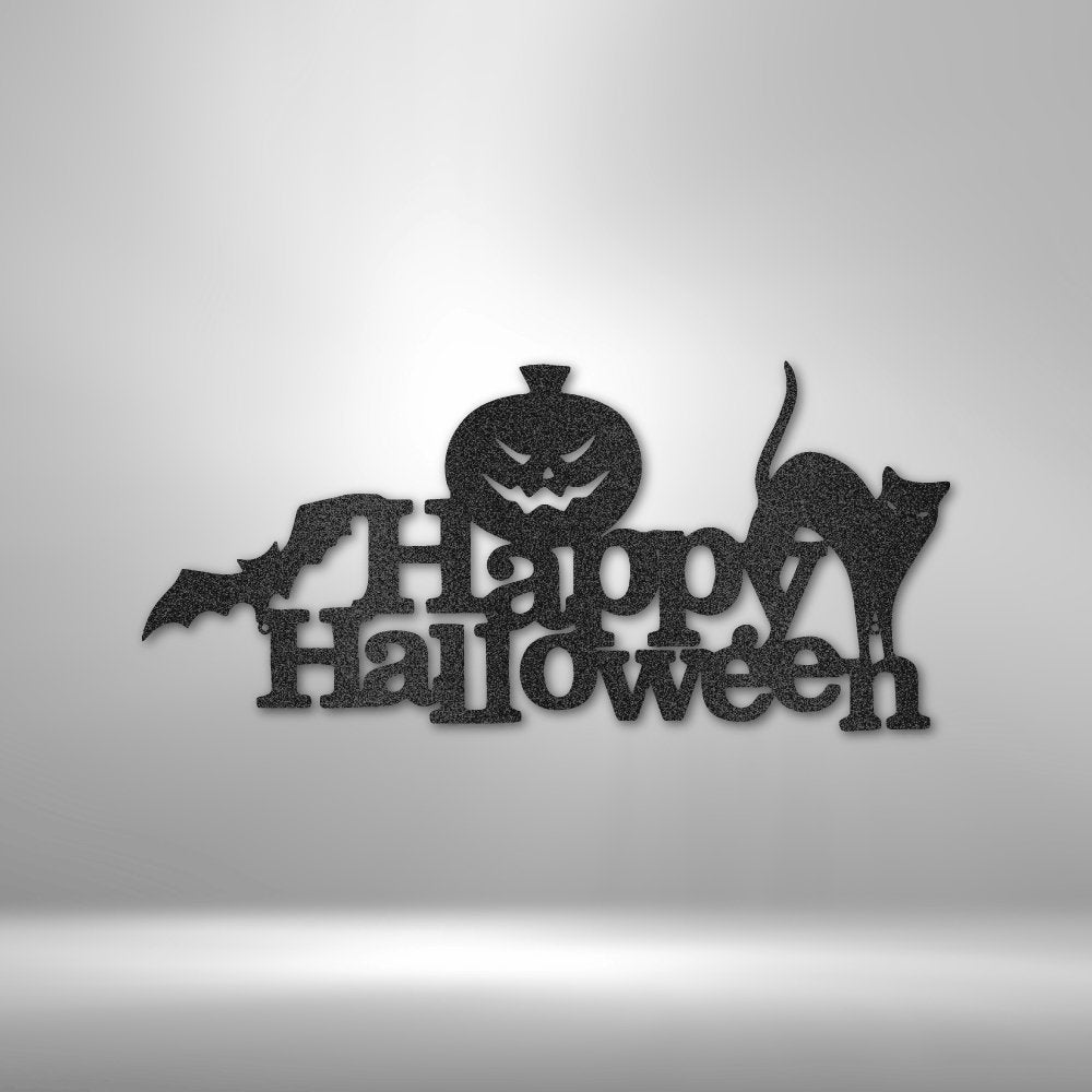 Happy Halloween - Steel SignCustomly Gifts