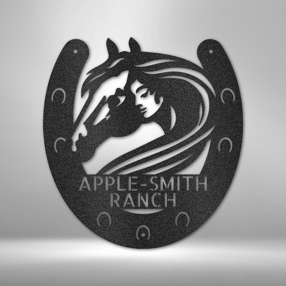 Horse Owner Personalized Steel SignCustomly Gifts