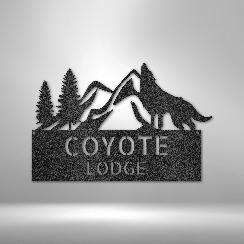 In To The Wild Personalized Name Text Steel signCustomly Gifts