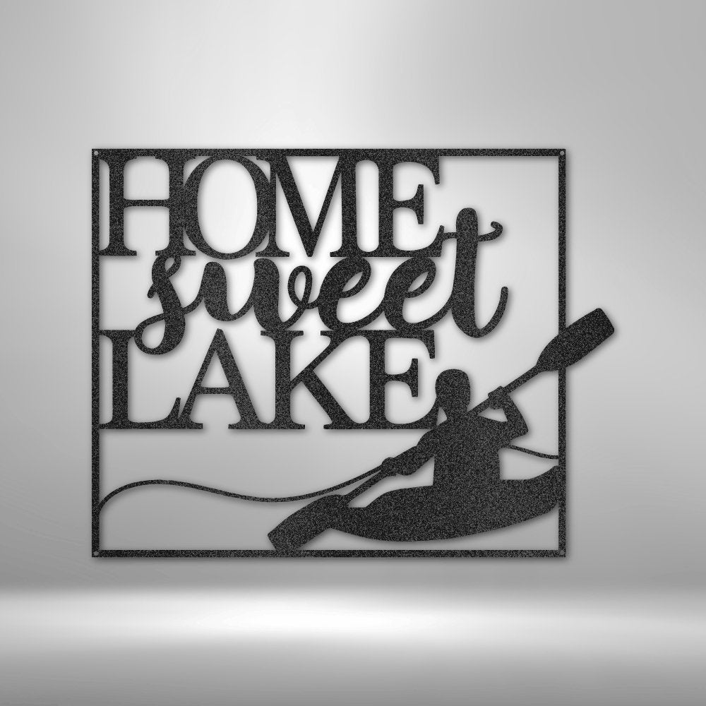 Kayaking - Steel signCustomly Gifts