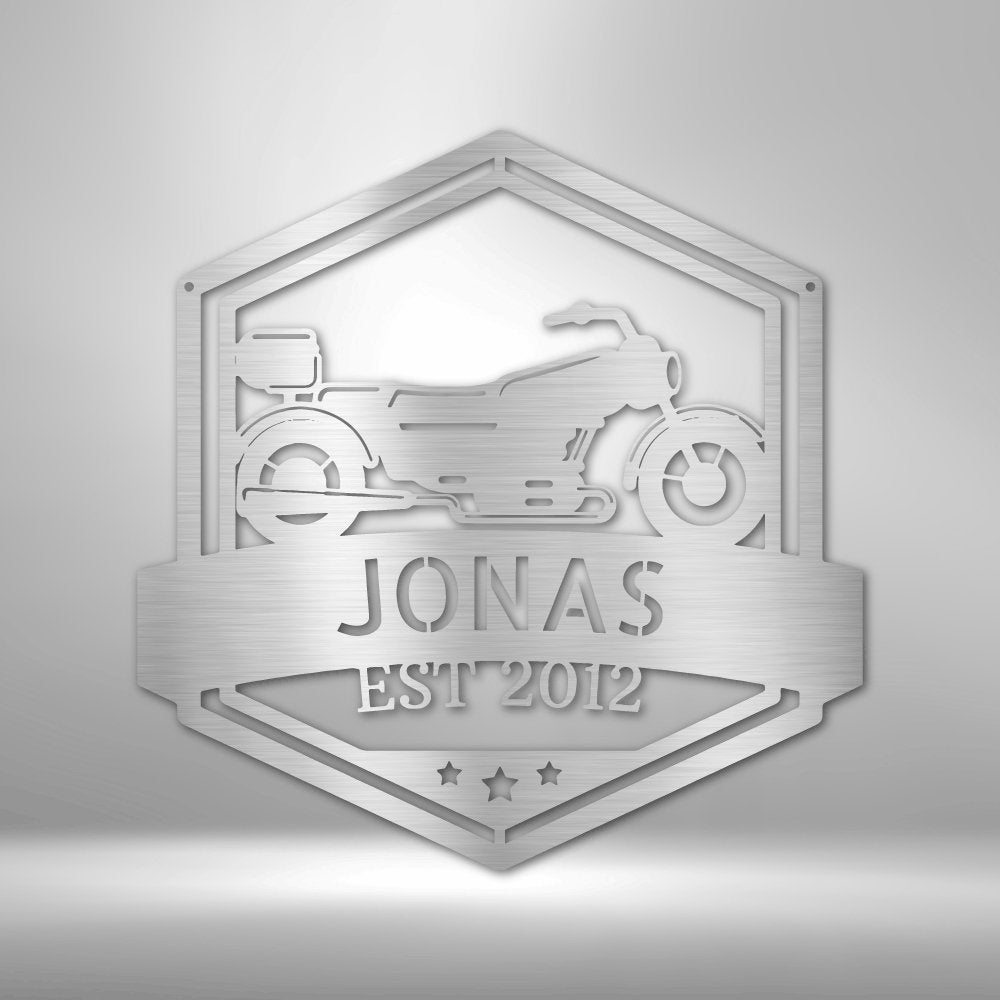 King Of The Road Personalized Name Text Steel SignCustomly Gifts