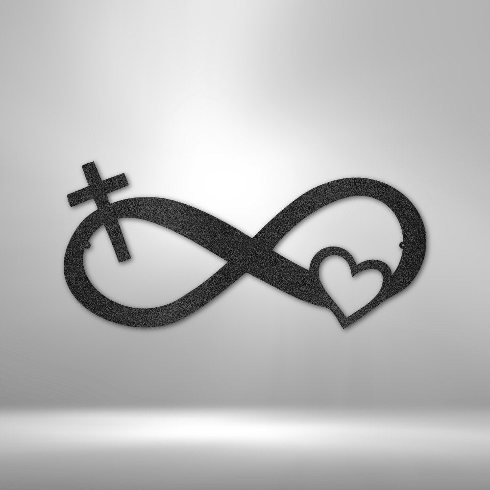 Lords Infinite Love - Steel SignCustomly Gifts