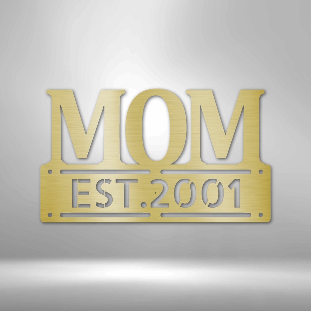 Mom Mother's Day Plaque Personalized Steel SignCustomly Gifts