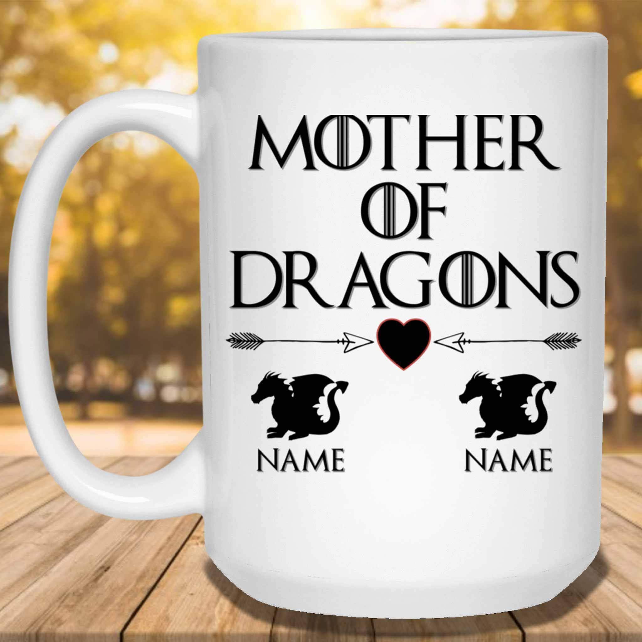 Mother Of Dragons Custom Personalized Coffee MugCustomly Gifts