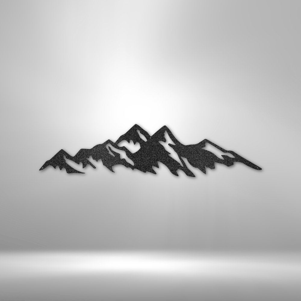 Mountain Ridge - Steel SignCustomly Gifts