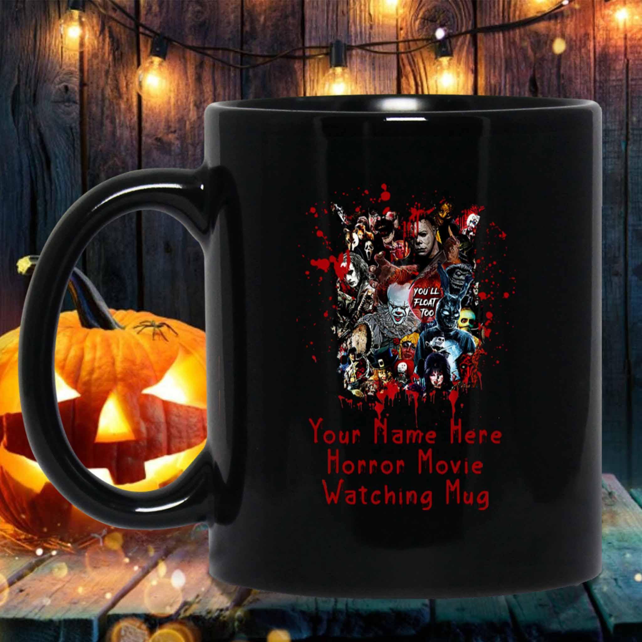 Personalized Halloween This Is My Horror Movie Watching MugCustomly Gifts