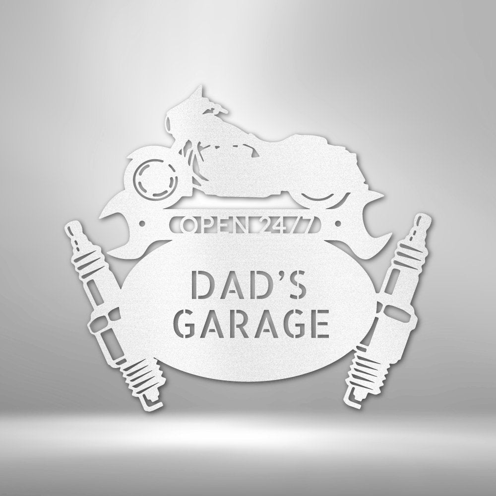 Street Glide Mechanic Personalized Name Text Steel SignCustomly Gifts