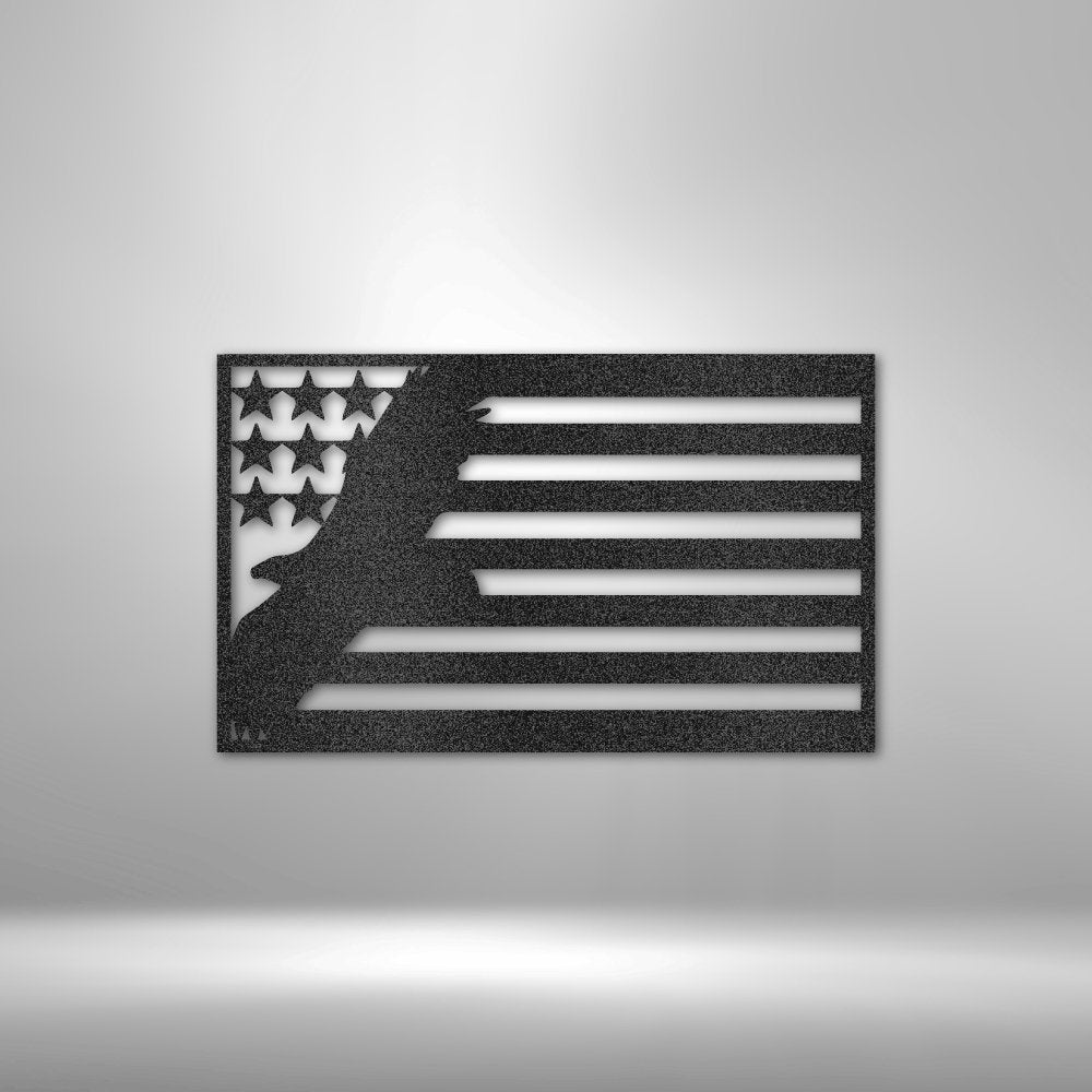 USA Eagle - Steel SignCustomly Gifts