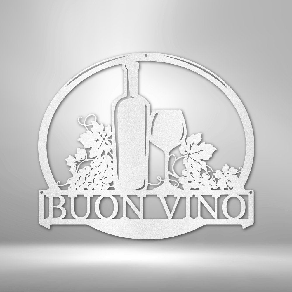 Vine Tinto Personalized Wine Steel SignCustomly Gifts