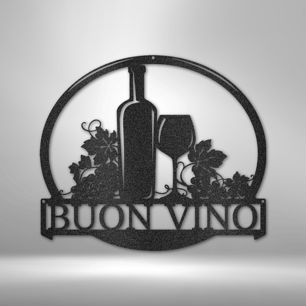 Vine Tinto Personalized Wine Steel SignCustomly Gifts