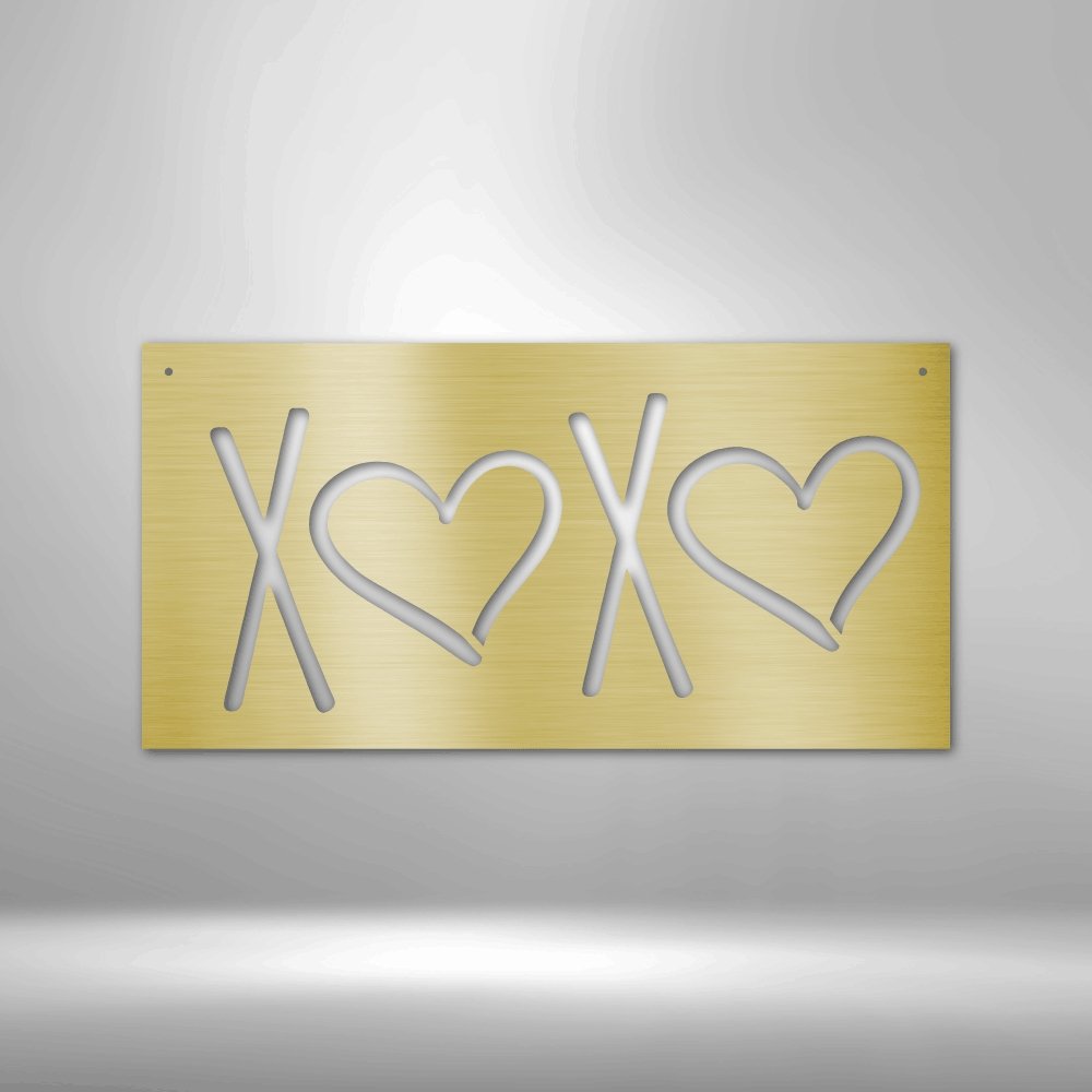 XOXO - Steel signCustomly Gifts