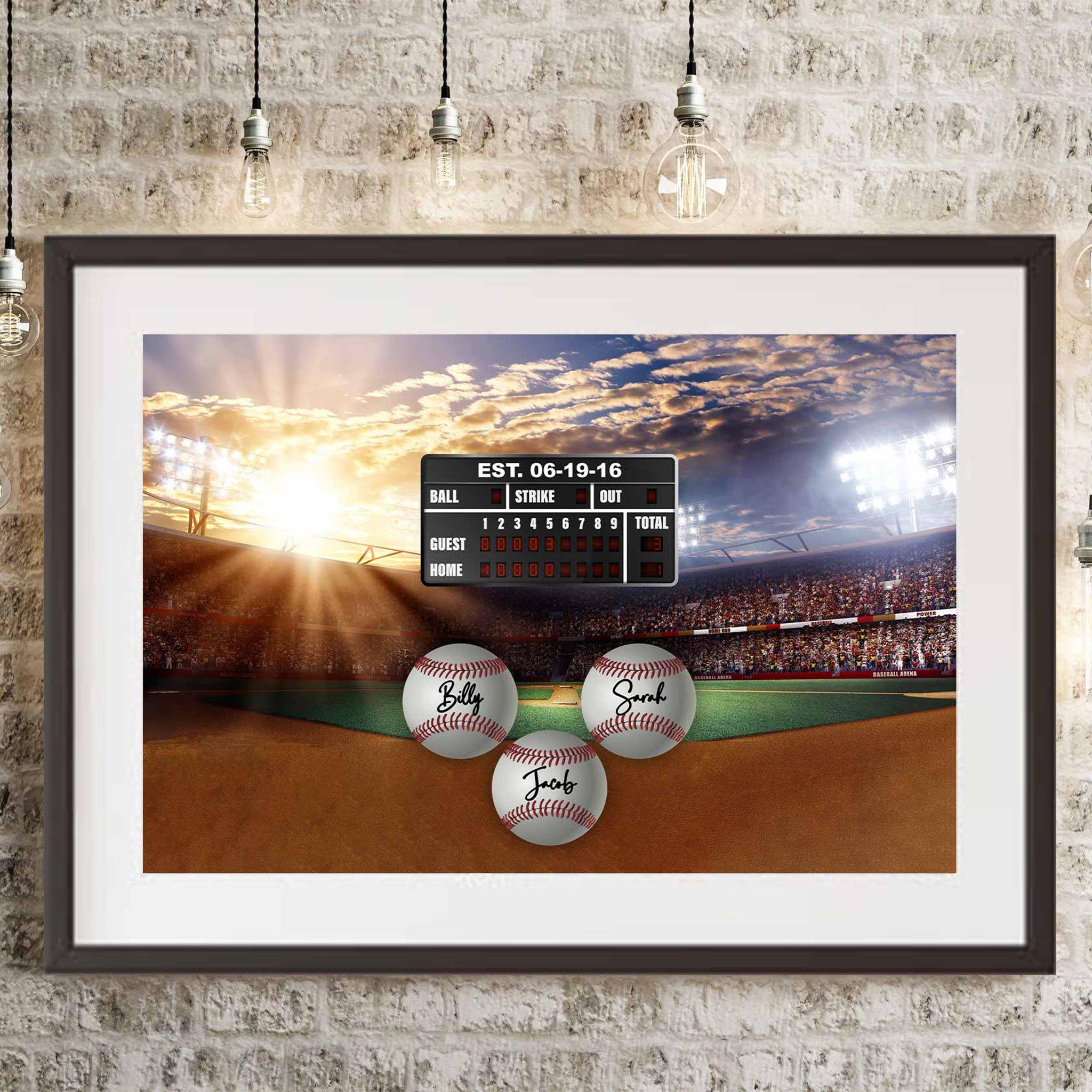 Personalized Sports Themed Poster Prints | Customly Gifts
