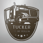 10 - 4 Roger Semi Truck Personalized Steel Metal Sign Wall ArtCustomly Gifts