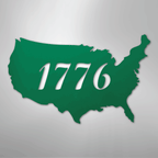 1776 America Patriotic Steel Metal Sign Wall ArtCustomly Gifts
