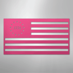 1776 Flag Patriotic America Steel Metal Sign Wall ArtCustomly Gifts