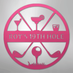 19th Hole Casual Golf Personalized - Steel Metal Sign Wall ArtCustomly Gifts