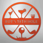 19th Hole Casual Golf Personalized - Steel Metal Sign Wall ArtCustomly Gifts