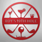 19th Hole Casual Golf Personalized - Steel Metal Sign Wall ArtCustomly Gifts