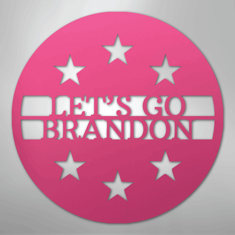 6 Star Round Monogram Personalized Steel Metal Sign Wall ArtCustomly Gifts