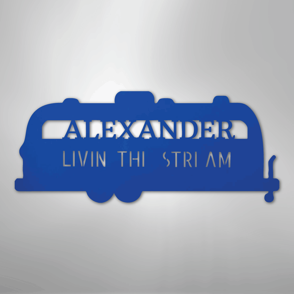 Airstream Personalized - Steel Metal Sign Wall ArtCustomly Gifts