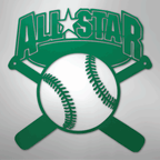 All - Star Baseball Steel Metal Sign Wall ArtCustomly Gifts
