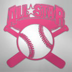 All - Star Baseball Steel Metal Sign Wall ArtCustomly Gifts