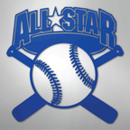 All - Star Baseball Steel Metal Sign Wall ArtCustomly Gifts