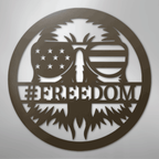 American Eagle Personalized Patriotic Steel Metal Sign Wall ArtCustomly Gifts