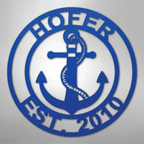 Anchor Family Personalized Steel Metal Sign Wall ArtCustomly Gifts