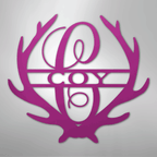 Antler Personalized Monogram Name Steel Metal Sign Wall ArtCustomly Gifts