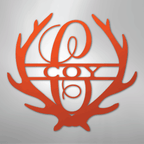 Antler Personalized Monogram Name Steel Metal Sign Wall ArtCustomly Gifts